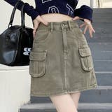 カーキ | ミニスカート タイトスカート ミニ丈 | teddyshop