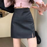 ブラック | ミニスカート タイトスカート ハイウエスト | teddyshop