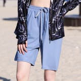 ペールブルー | サーフパンツ 大きいサイズ 水着体型カバー | teddyshop