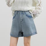 ライトブルー | デニム ショートパンツ レディース | teddyshop