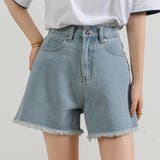 ライトブルー | デニム ショートパンツ レディース | teddyshop