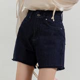 ネイビー | デニム ショートパンツ レディース | teddyshop
