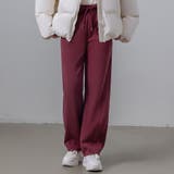 ワイン | スウェット パンツ カーブパンツ | teddyshop