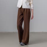 ブラウン | ワイドシルエット パンツ レディース | teddyshop