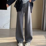 グレー | 裏起毛 パンツ レディース | teddyshop