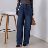 ネイビー | デニム パンツ レディース | teddyshop