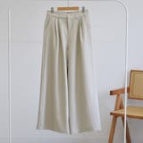 パールグレー | ワイドパンツ ボトムス レディース | teddyshop