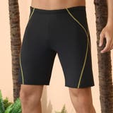 ブラック×ベージュ | サーフパンツ メンズ 水着 | teddyshop