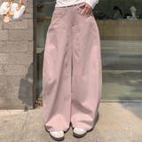 ピンク | バレルレッグパンツ レディース ボトムス | teddyshop