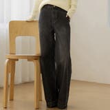 ブラック | デニム パンツ 全4色 | teddyshop