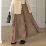 モカ | プリーツパンツ ワイド 全3色 | teddyshop