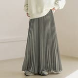 モスグレー | プリーツパンツ ワイド 全3色 | teddyshop