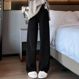 ブラック | 裏起毛 パンツ 全3色 | teddyshop