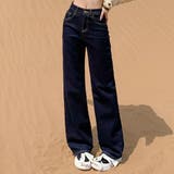 ネイビー | デニム パンツ 全2色 | teddyshop