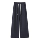 ダークグレー | 「表裏ともシーズンムード」裏起毛 パンツ ワイド | teddyshop