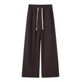 ブラウン | 「表裏ともシーズンムード」裏起毛 パンツ ワイド | teddyshop