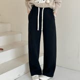 ブラック | 裏起毛 パンツ 全3色 | teddyshop