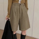 オリーブブラウン | ハーフパンツ レディース 全2色 | teddyshop