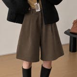 ブラウン | ハーフパンツ レディース 全4色 | teddyshop