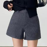 ダークグレー | 「微起毛でシーズンライクに」ショートパンツ レディース 全4色 | teddyshop
