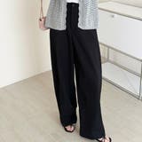 ブラック | カーブパンツ スラックス 全4色 | teddyshop