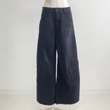 ブラック | カーブパンツ カーゴ風 全3色 | teddyshop