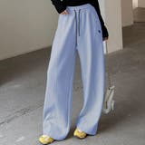 サックス | ワイド パンツ 全4色 | teddyshop