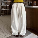 アイボリー | バレルパンツ レディース 全4色 | teddyshop