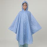 ブルー×スター | キッズ レインポンチョ レインコート | Kids Teddy