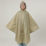 サンドカーキ | キッズ レインポンチョ レインコート | Kids Teddy