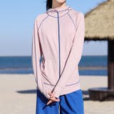 ダスティピンク | 【紫外線カット率97 6％】ラッシュガード 長袖 | teddyshop