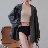 グレー | ラッシュガード 体型カバー フード付き | teddyshop