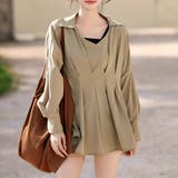 カーキベージュ | ラッシュガード レディース 水着体型カバー | teddyshop