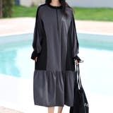ダークグレー | 長袖ラッシュガード 水着体型カバー ワンピース | teddyshop