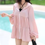 ピンク | 【紫外線カット率99 7％】ラッシュガード レディース | teddyshop