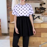 ドット×ブラック | ラッシュガード レディース 水着体型カバー | teddyshop