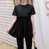 ブラック | ラッシュガード レディース 水着体型カバー | teddyshop