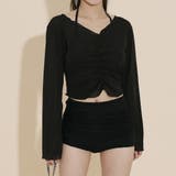 ブラック | ラッシュガード レディース トップス | teddyshop