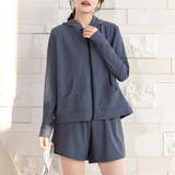 ブルーグレー | ラッシュガード レディース 全3色 | teddyshop