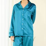 シアン | パジャマ ルームウェア 長袖 | teddyshop