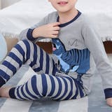 ダイナソーボーダー | キッズ ルームウェア 韓国子供服 | Kids Teddy