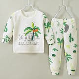 ヤシの木 | キッズ パジャマ ルームウェア | Kids Teddy