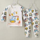 ショベルカー | キッズ パジャマ ルームウェア | Kids Teddy