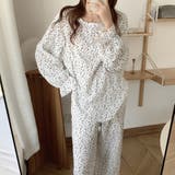 ホワイト | ルームウェア レディース セットアップ | teddyshop