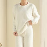 アイボリー | 長袖 ルームウェア パジャマ | teddyshop