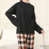 ブラック | ルームウェア 春 セットアップ | teddyshop