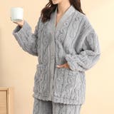ブルーグレー | ルームウェア 冬 もこもこ | teddyshop