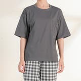 チャコール | ルームウェア 半袖 上下セット | teddyshop