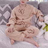 ブラウン | パジャマ キッズ 女の子 | Kids Teddy