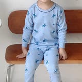 トナカイブルー | キッズ ルームウェア パジャマ | Kids Teddy